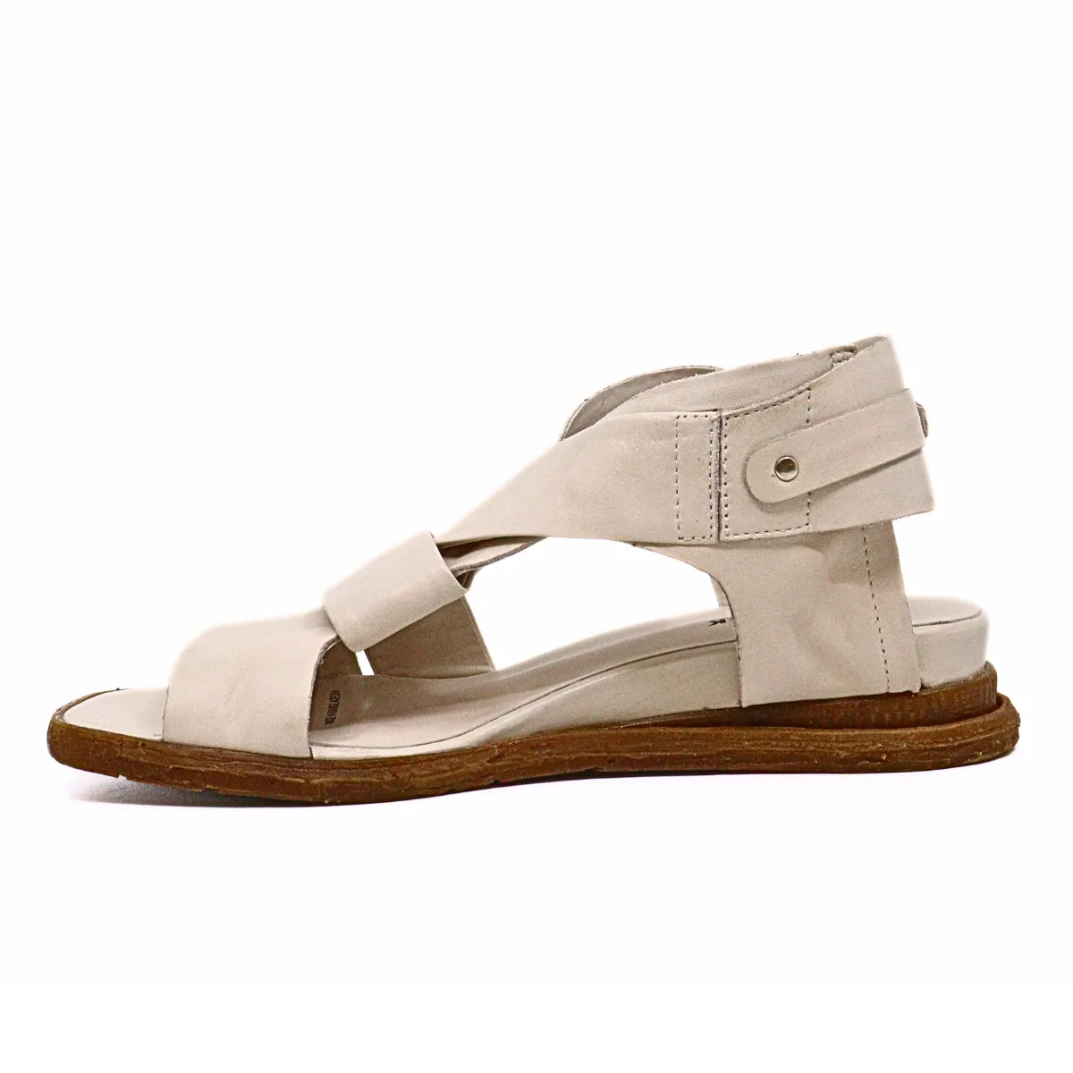 Cross & Band Softy Sandal Ivory