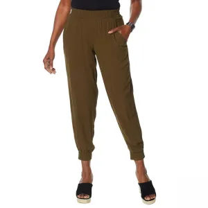 Curations Women's Lightweight Gauze Jogger Pants