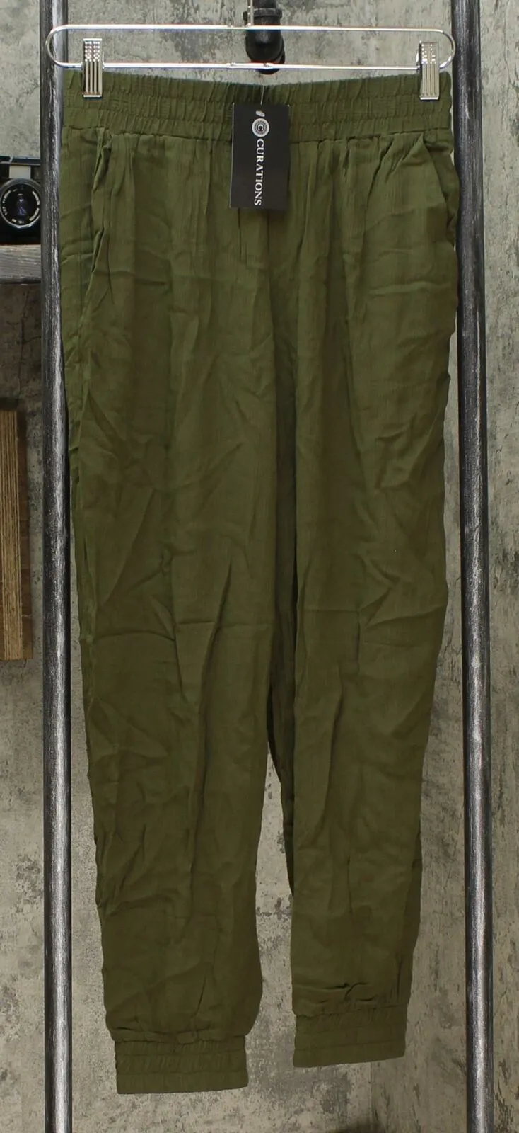 Curations Women's Lightweight Gauze Jogger Pants