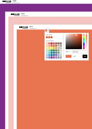Custom Colour Canvas