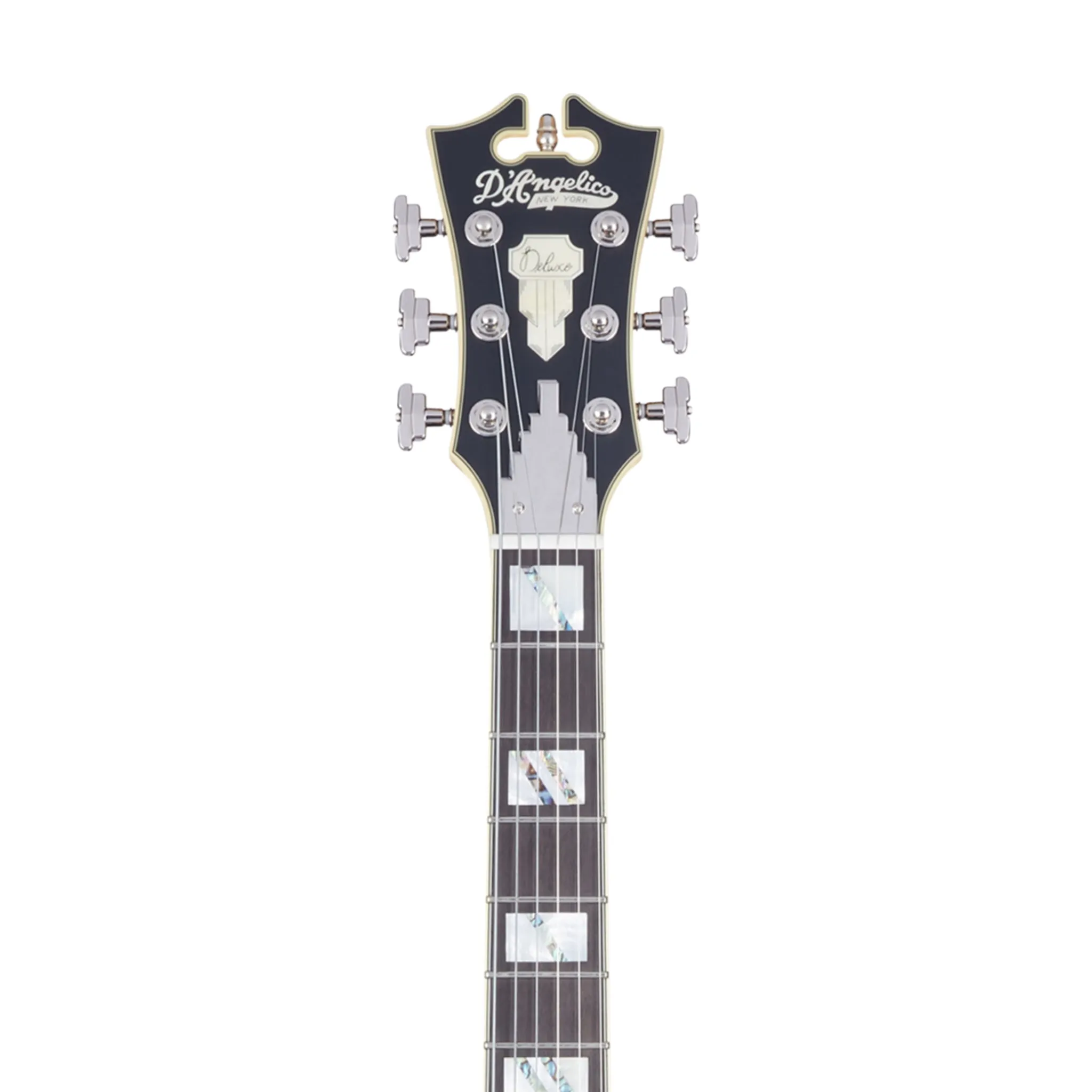 D'Angelico Deluxe Atlantic Electric Guitar, Matte Walnut