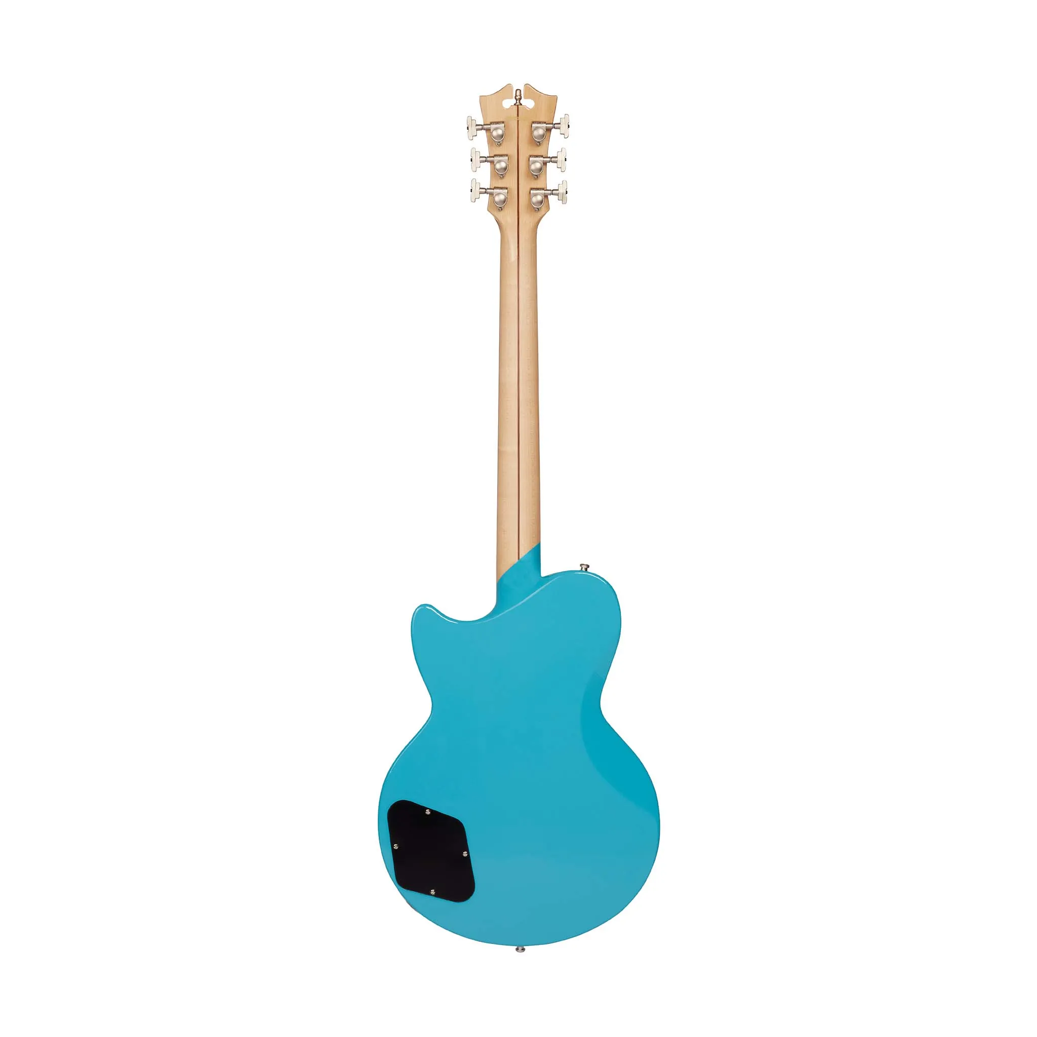 D'Angelico Deluxe Brandon Niederauer Atlantic Electric Guitar w/Case, Sonic Blue