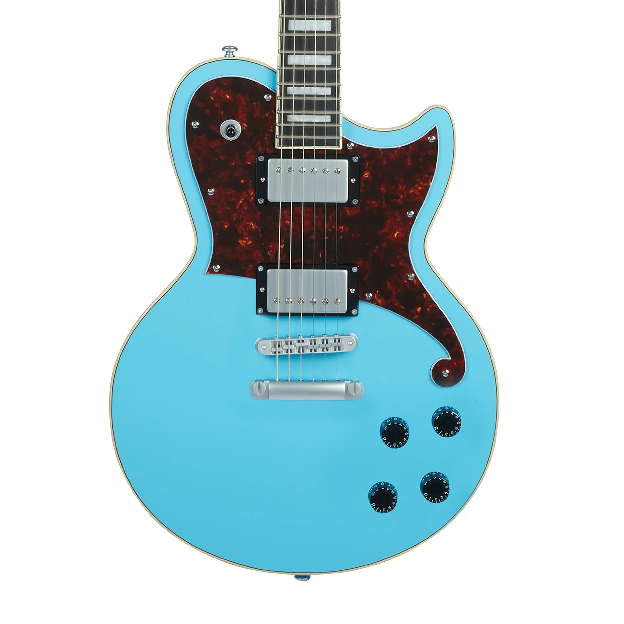 D'Angelico Premier Brandon Niederauer Atlantic Electric Guitar, Sonic Blue