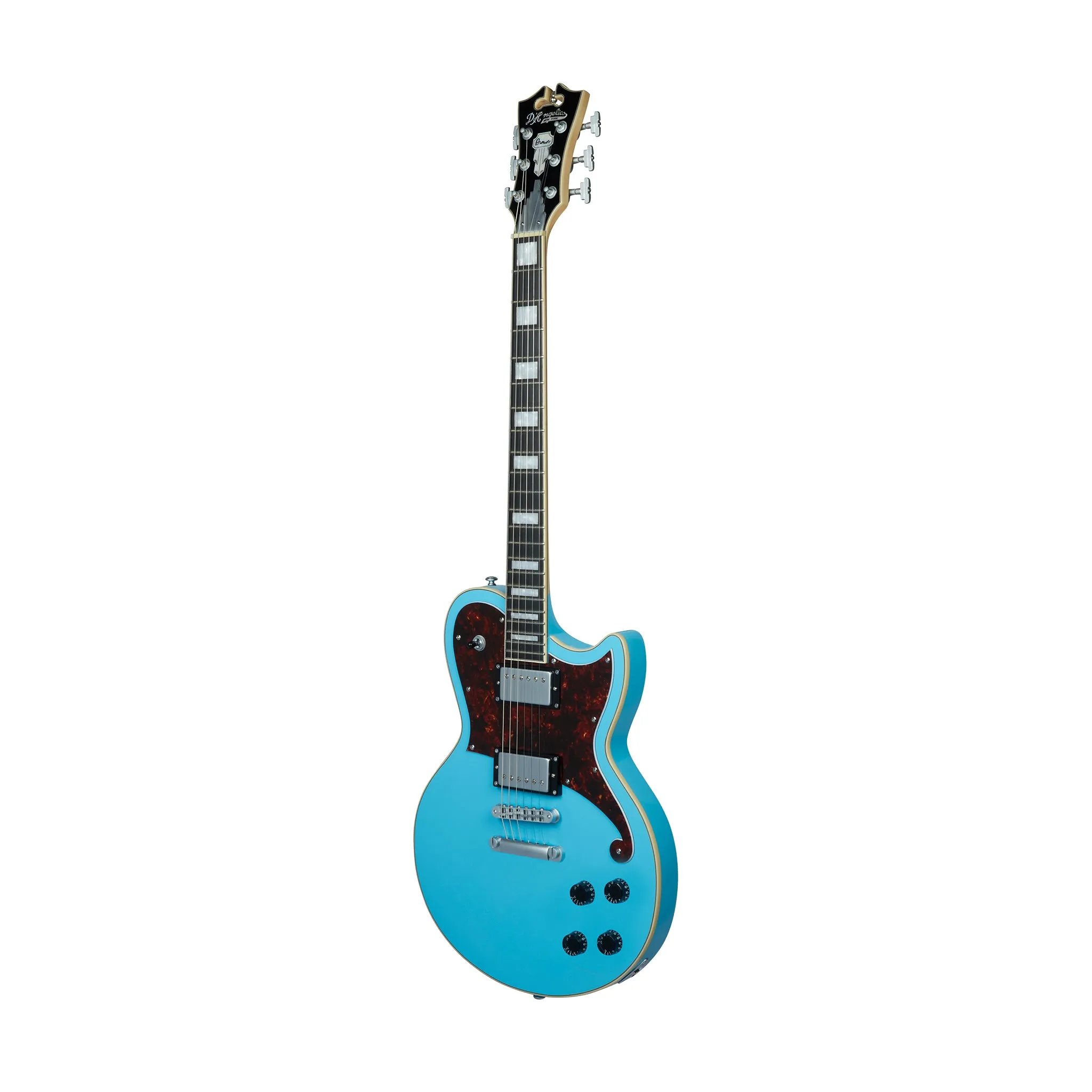 D'Angelico Premier Brandon Niederauer Atlantic Electric Guitar, Sonic Blue
