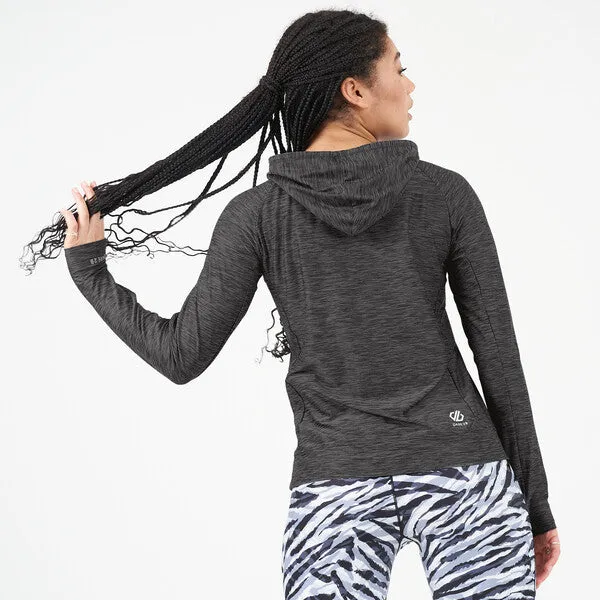 Dare 2b Women's Sprint City Lightweight Hoodie Ebony Grey