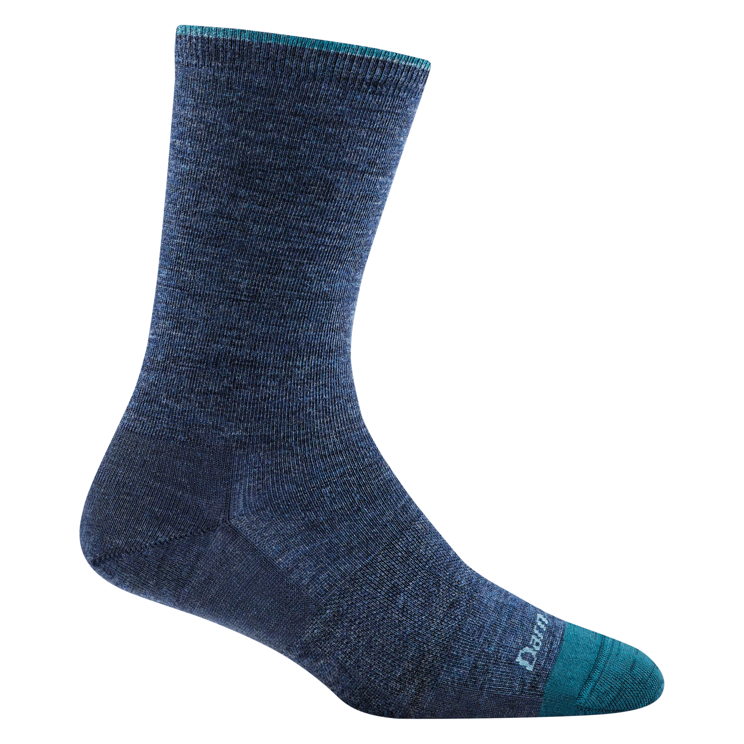 Darn Tough Womens Solid Basic Crew Lightweight Lifestyle Socks