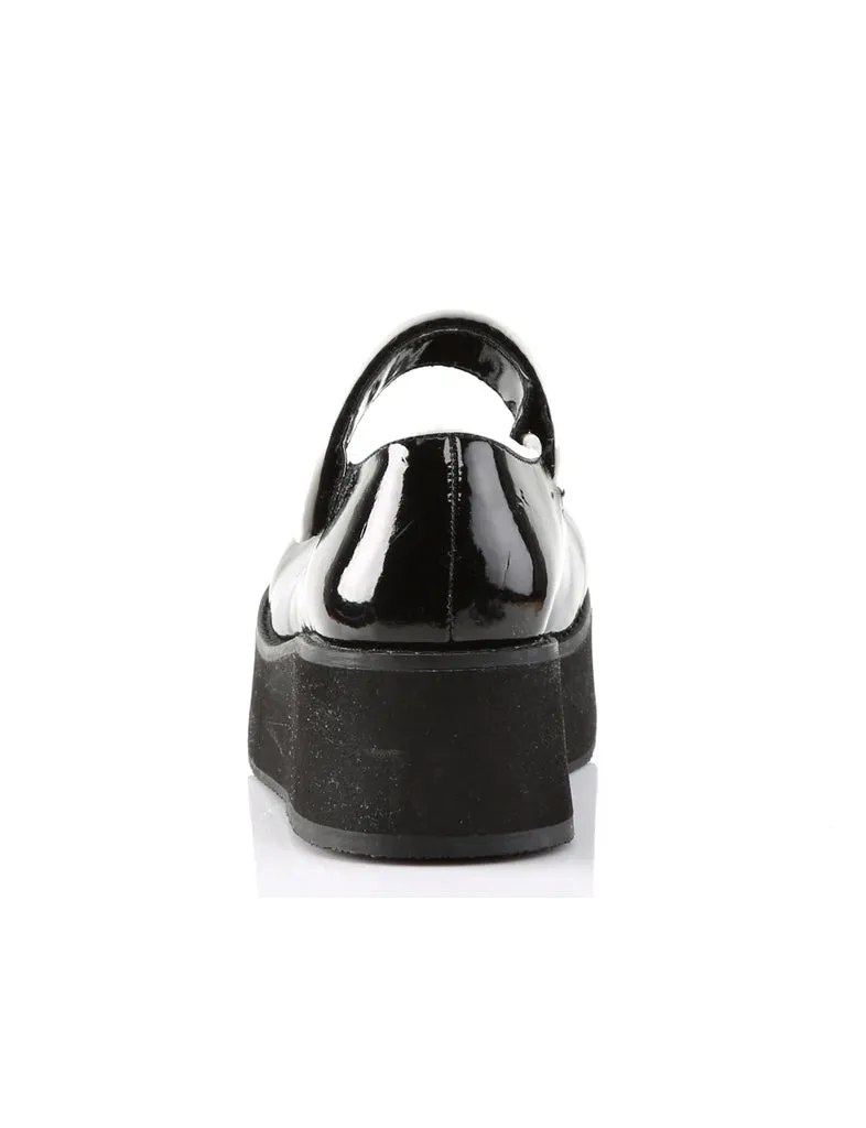 DEMONIA SPRITE-01 - BLACK PATENT ✰ PRE ORDER ✰