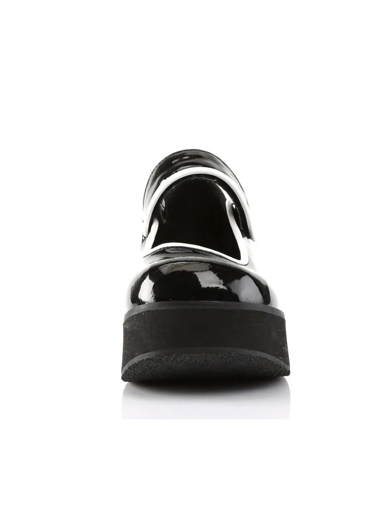 DEMONIA SPRITE-01 - BLACK PATENT ✰ PRE ORDER ✰