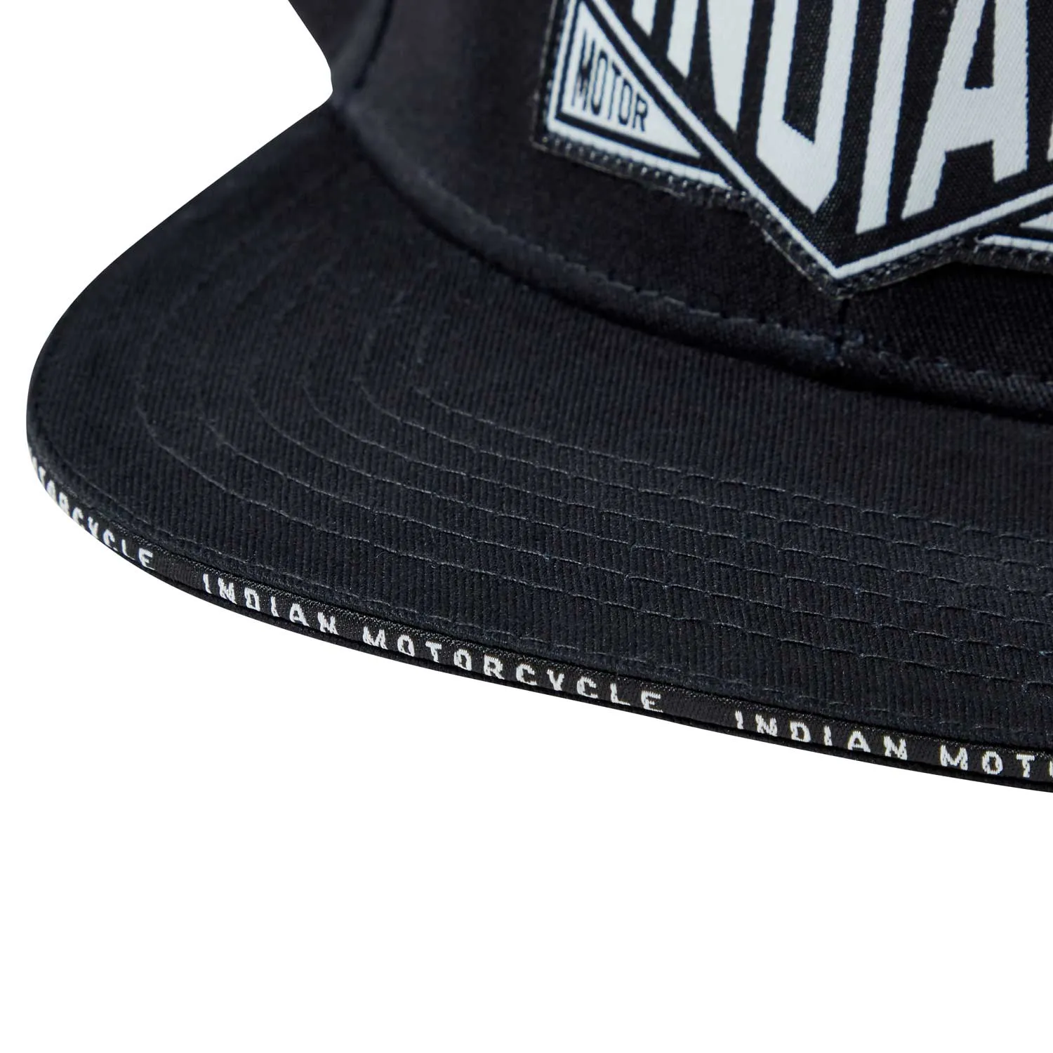 Diamond Patch Cap, Black