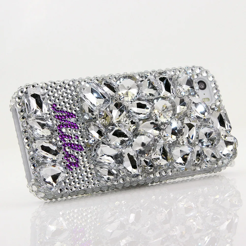 Diamond Stones Personalized Name & Initials Design (style PN_1061)