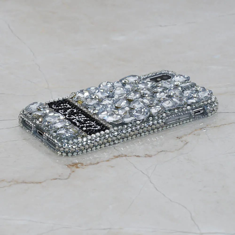 Diamond Stones Personalized Name & Initials Design (style PN_1124)