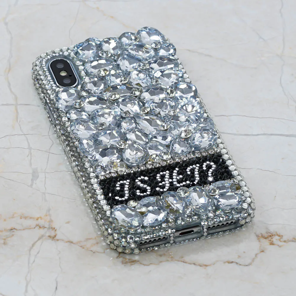 Diamond Stones Personalized Name & Initials Design (style PN_1124)