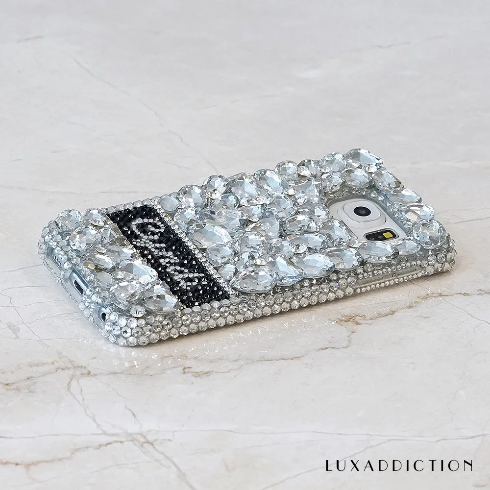 Diamond Stones Personalized Name & Initials Design (style PN_1124)