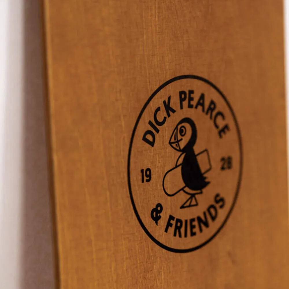 Dick Pearce & Friends Surfrider Belly Board - Wood Stain