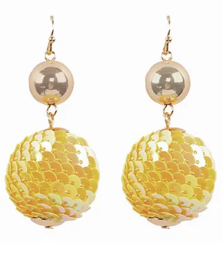 Disco Ball Sequin Earrings