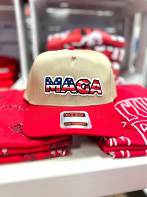 Distressed Vintage MAGA Trucker