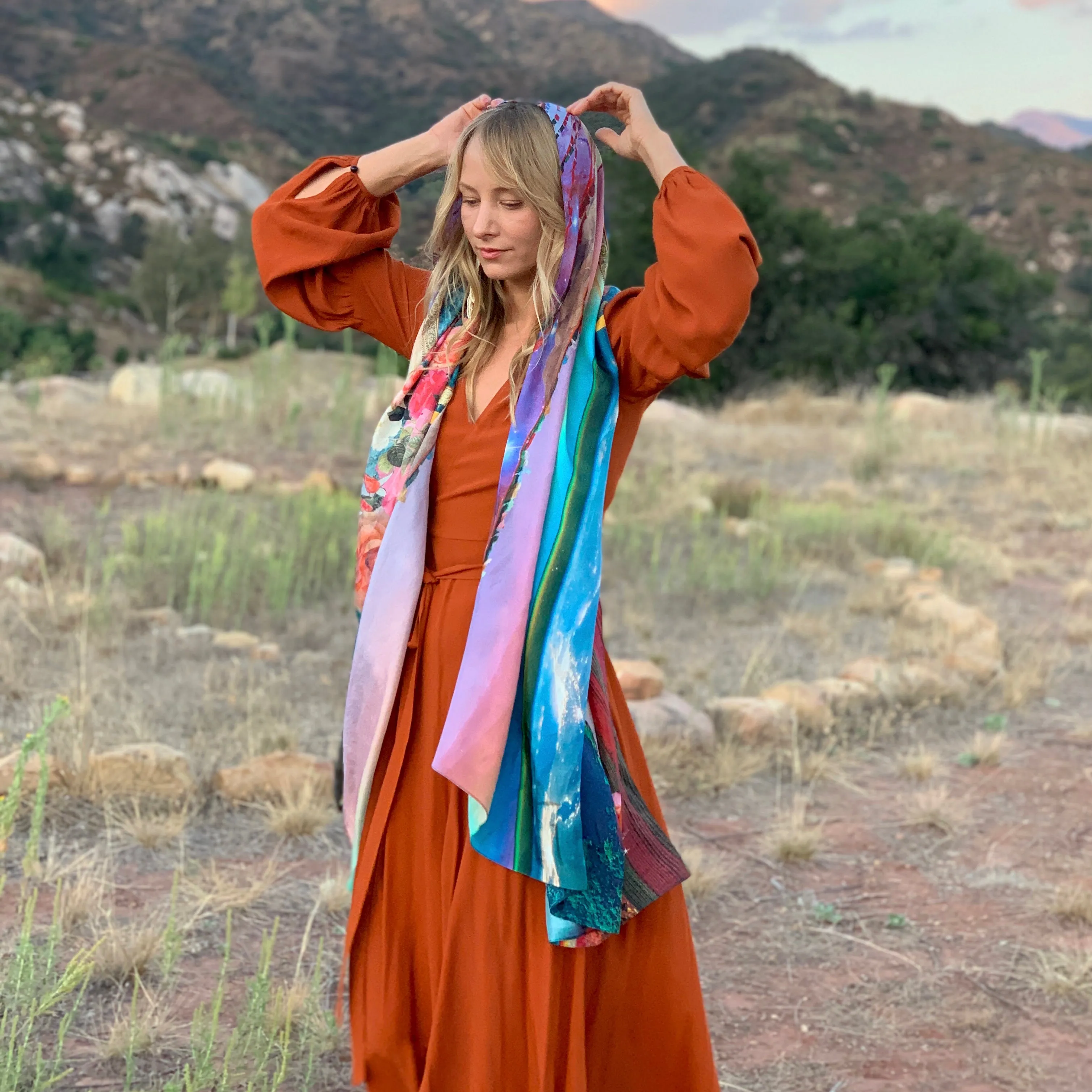 Divine Mother Silk Wrap