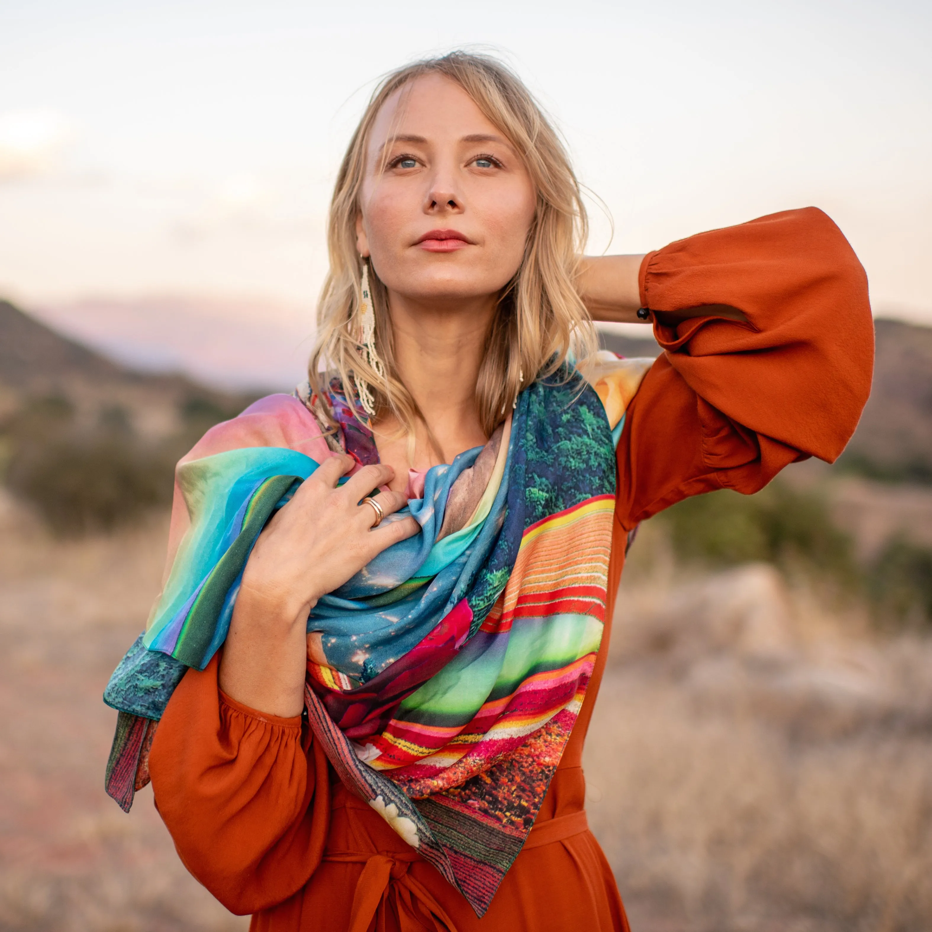 Divine Mother Silk Wrap
