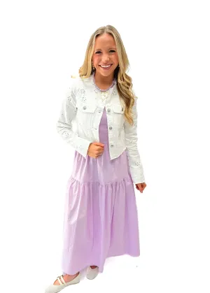Dolce Cabo Eyelet Jacket - White