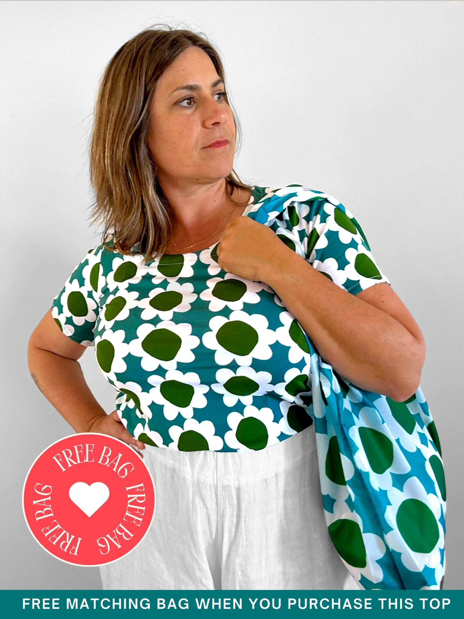 Doops Daisy Jersey T'shirt Last Ones