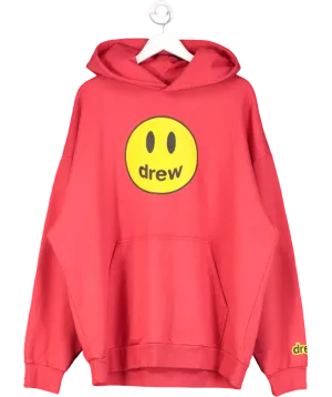 Drew house Red Mascot Oversized Hoodie UK XL