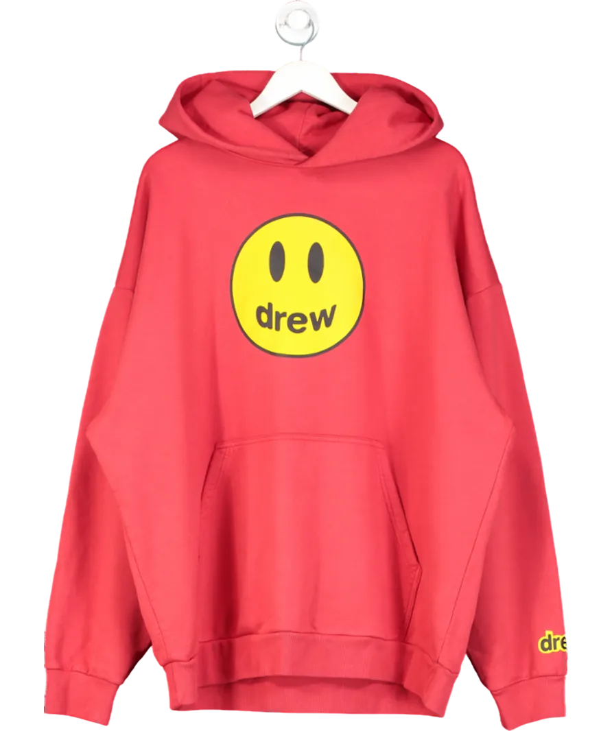 Drew house Red Mascot Oversized Hoodie UK XL