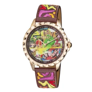 Dumbo Graffiti w/ burgundy Dial Women's Watch