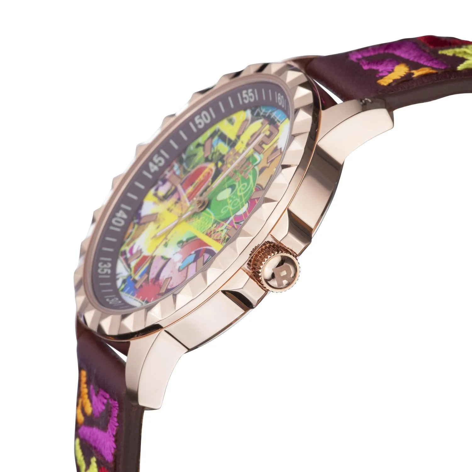 Dumbo Graffiti w/ burgundy Dial Women's Watch