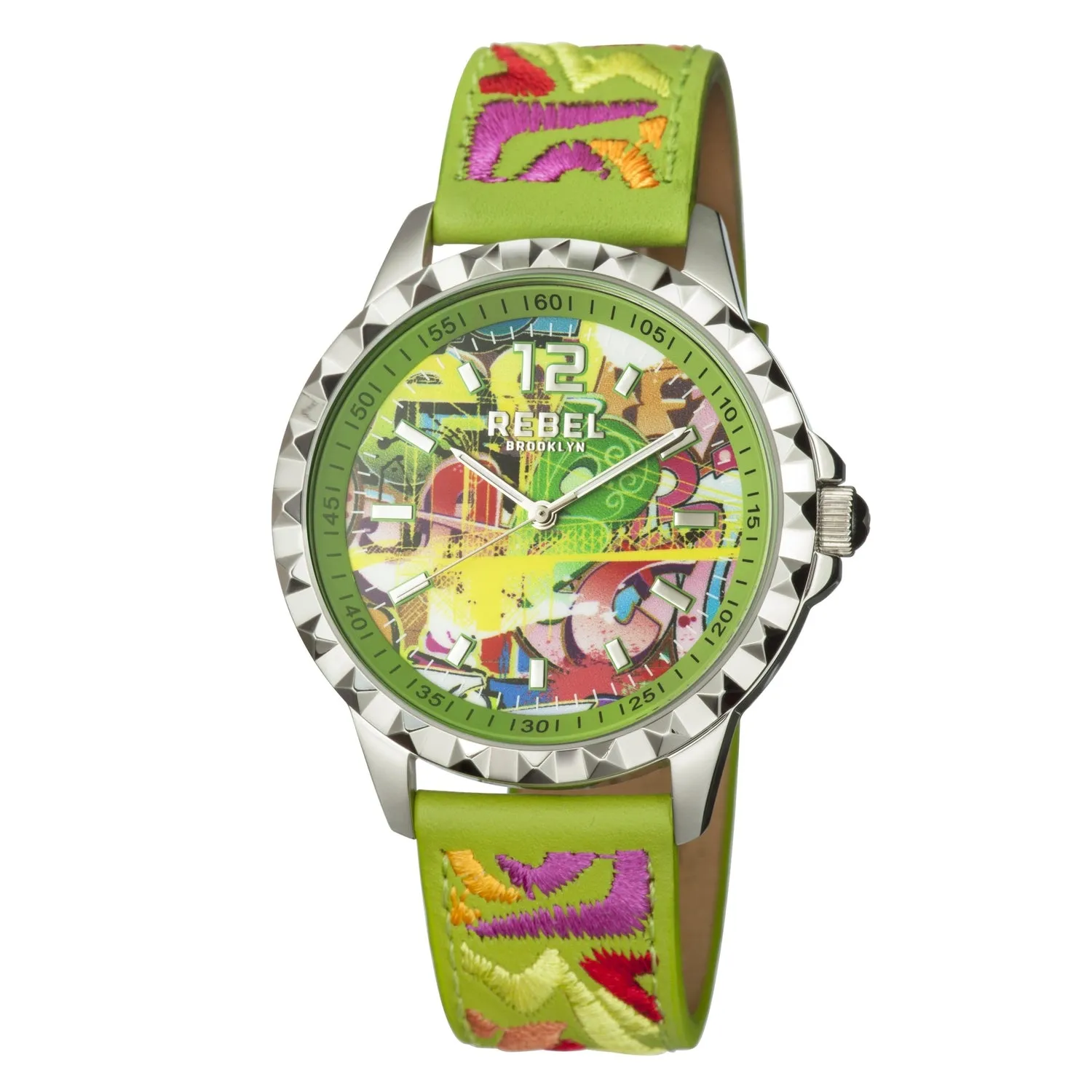 Dumbo Graffiti w/ lime green Dial Women's Watch