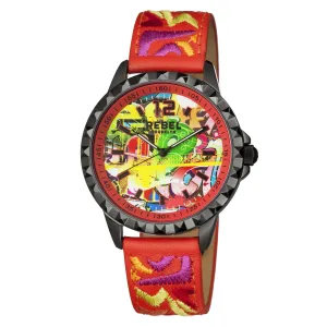 Dumbo Graffiti w/ red Dial Women's Watch
