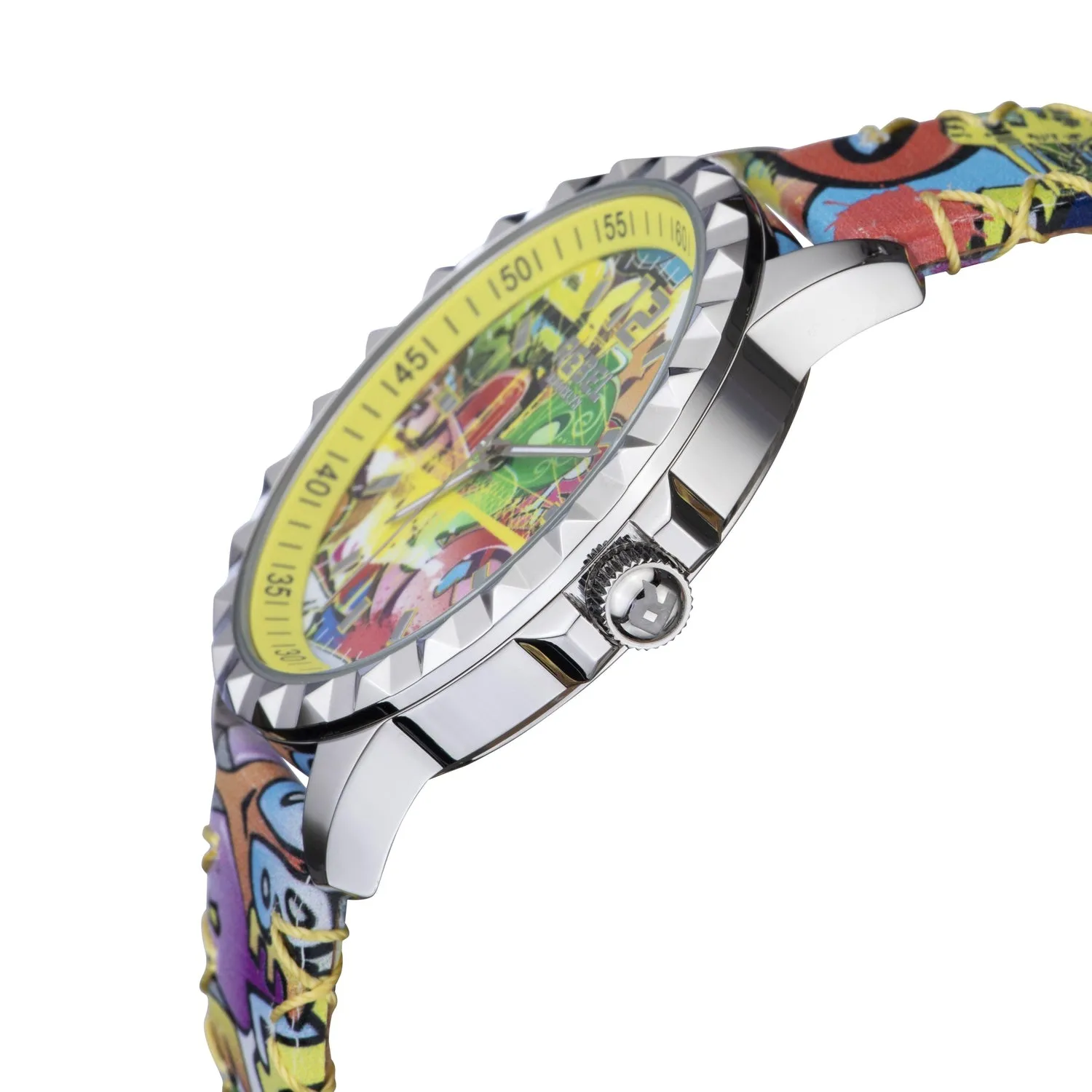 Dumbo Graffiti w/ yellow Dial Women's Watch