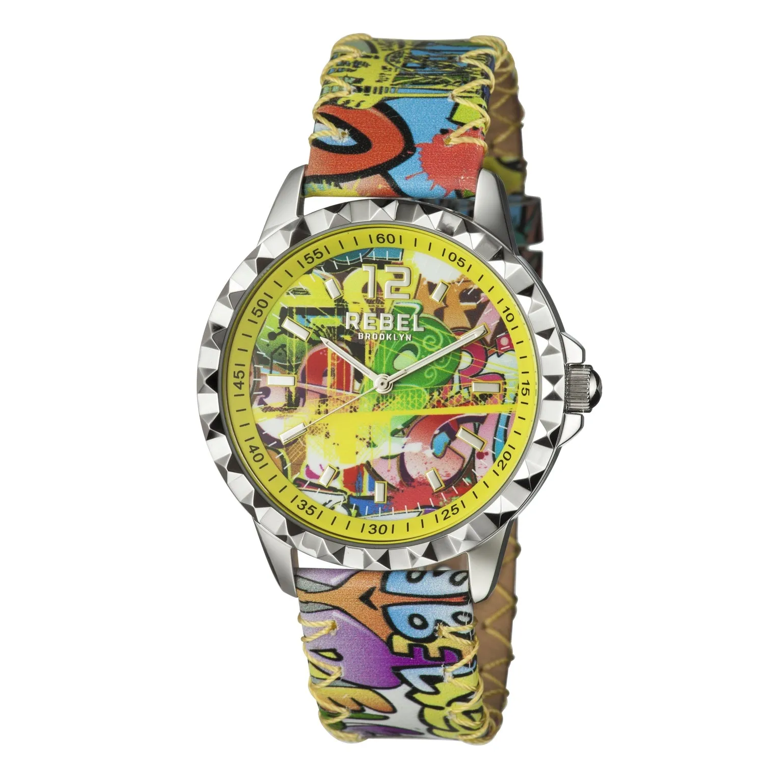Dumbo Graffiti w/ yellow Dial Women's Watch