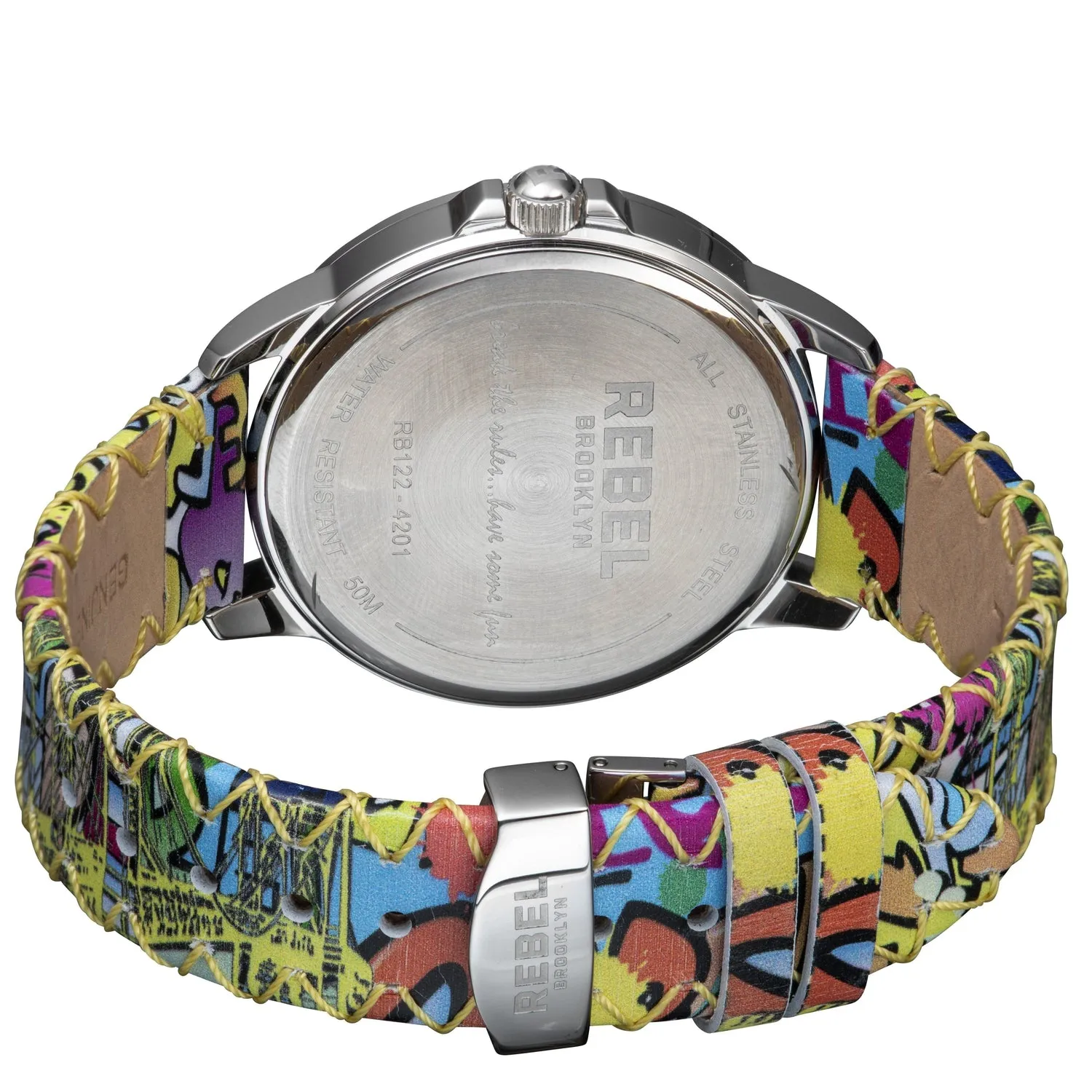 Dumbo Graffiti w/ yellow Dial Women's Watch