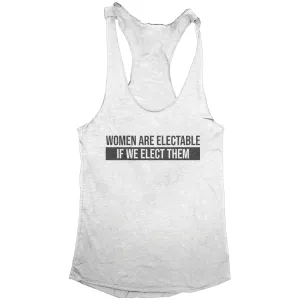 ELECTABLE Women's Racerback