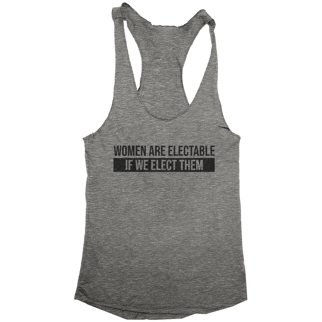 ELECTABLE Women's Racerback