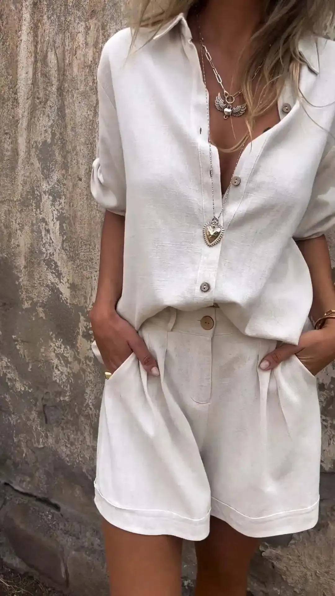 Elena® | Lightweight Linen Set