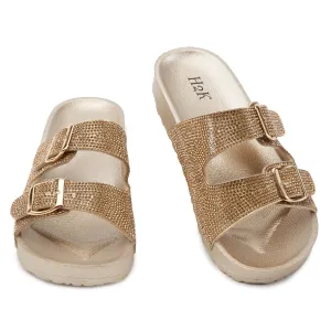 Espen Rhinestone Slides