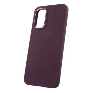 Etui Satin Case - Samsung Galaxy A13 4G - Burgundowy