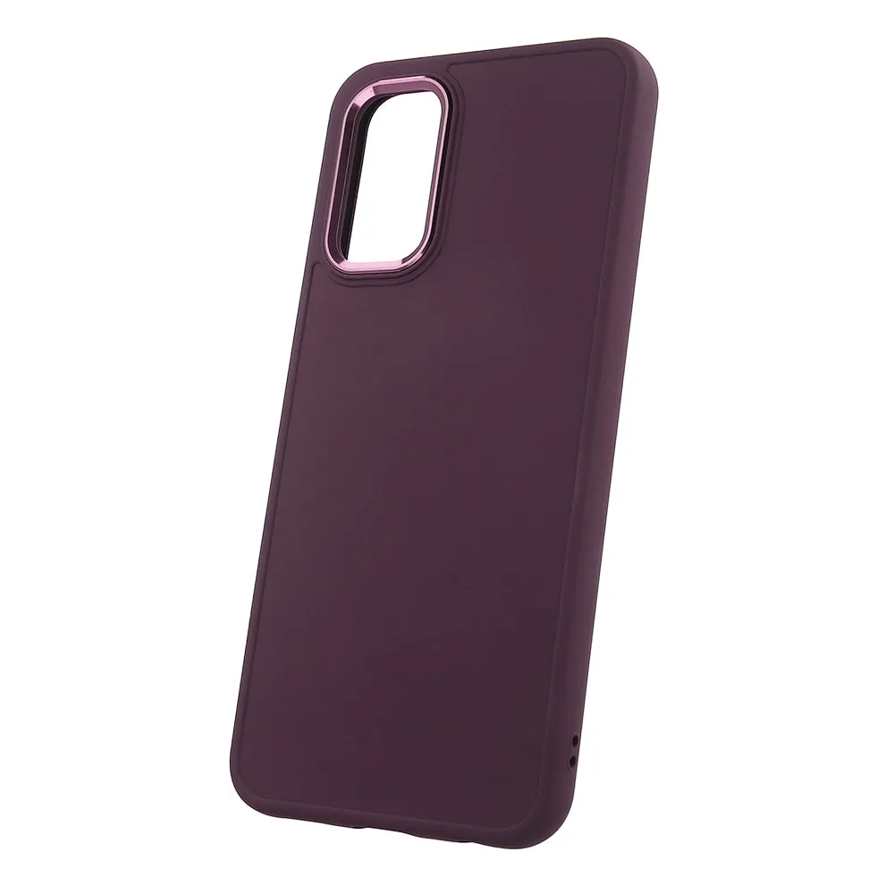 Etui Satin Case - Samsung Galaxy A13 4G - Burgundowy