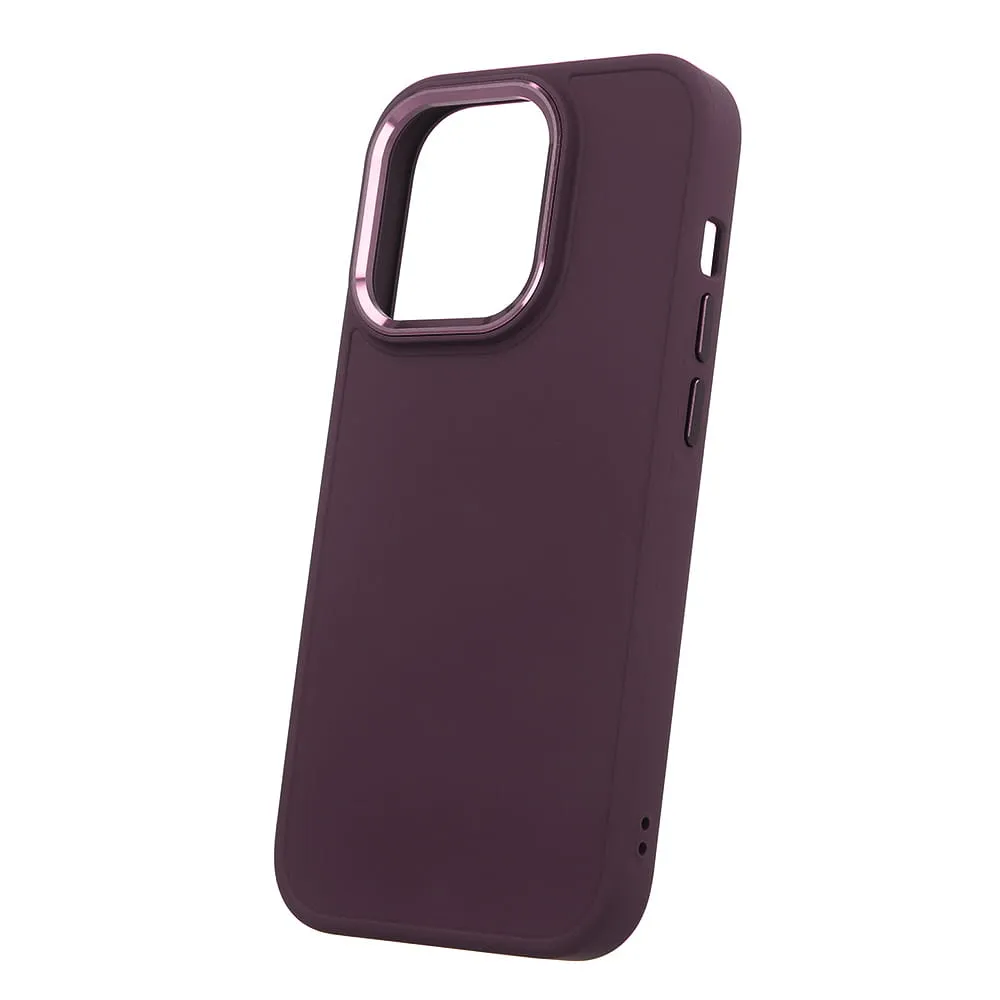 Etui Satin Case - Samsung Galaxy A23  - Burgundowy