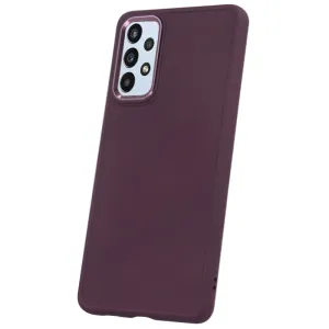 Etui Satin Case - Samsung Galaxy S23  - Burgundowy