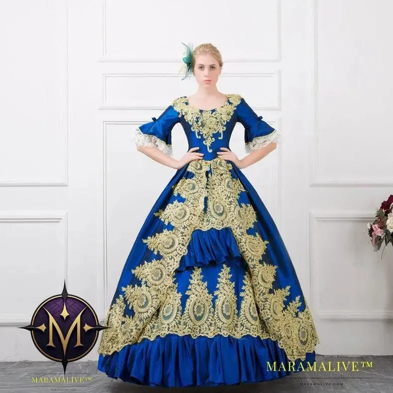European Style Court Costume Dance Costume