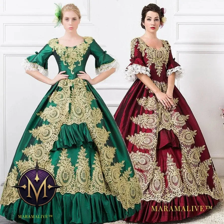 European Style Court Costume Dance Costume