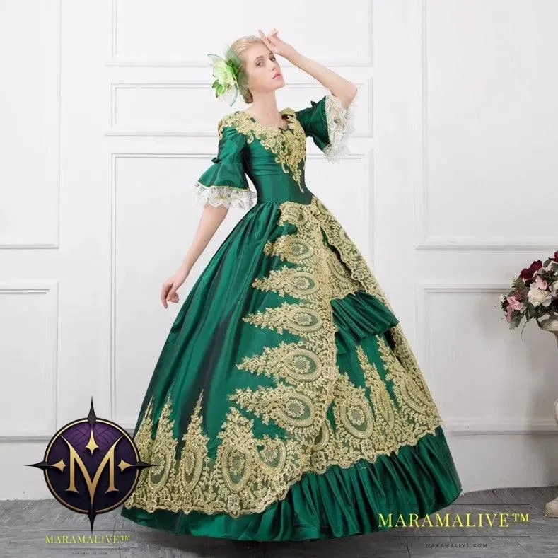 European Style Court Costume Dance Costume