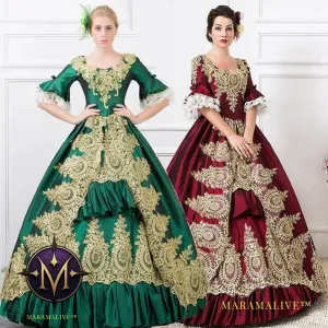 European Style Court Costume Dance Costume