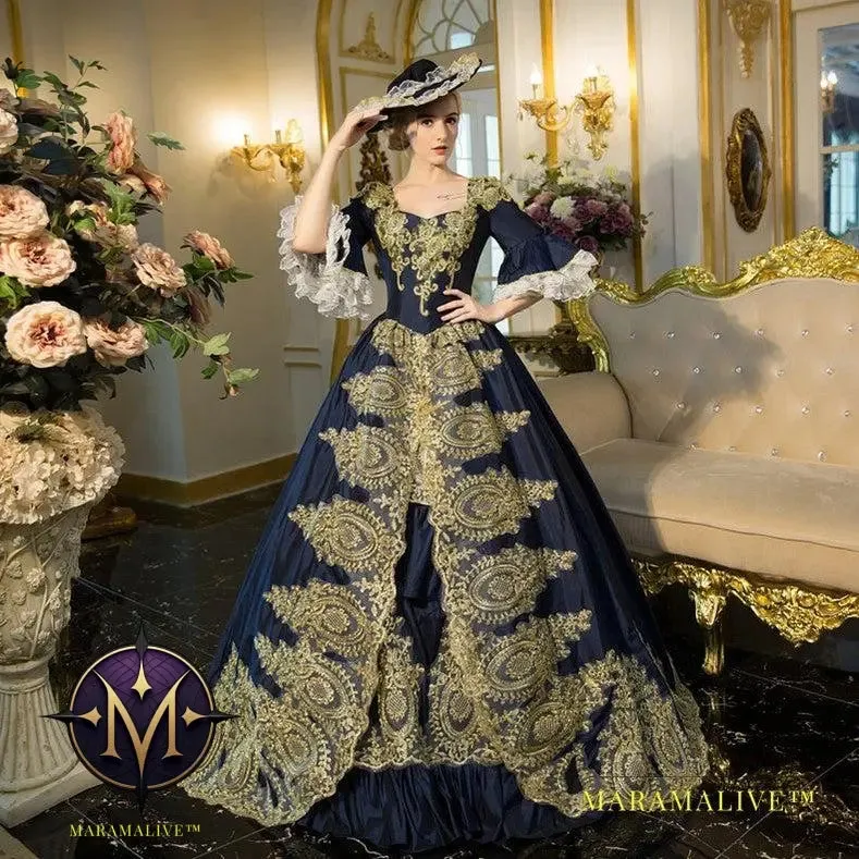 European Style Court Costume Dance Costume