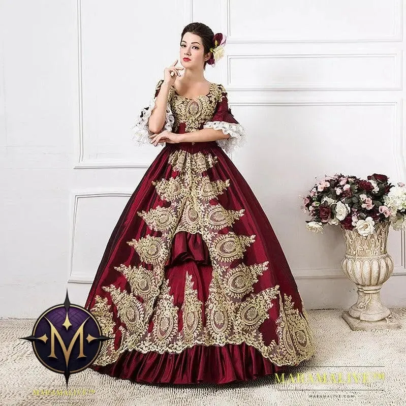 European Style Court Costume Dance Costume
