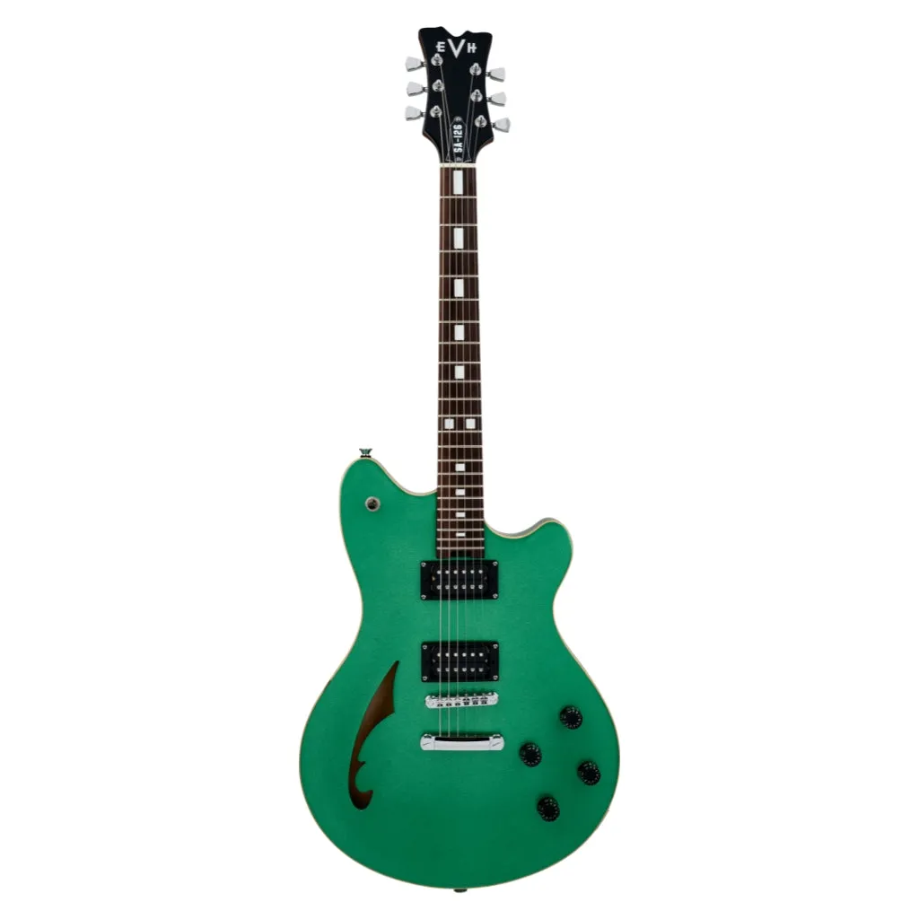 EVH SA-126 Standard Semi-Hollowbody Electric Guitar - Pelham Green