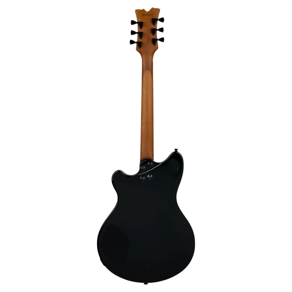 EVH SA-126 Standard Semi-Hollowbody Electric Guitar - Piano Black