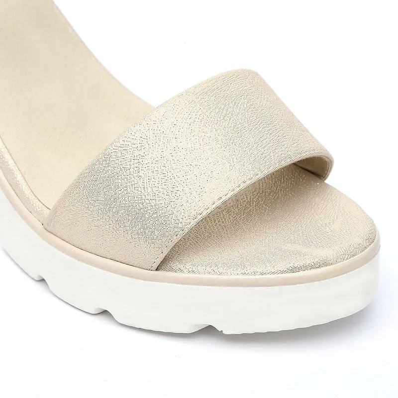 Fashion Ankle Strap High Square Heel Summer Sandals Shoes